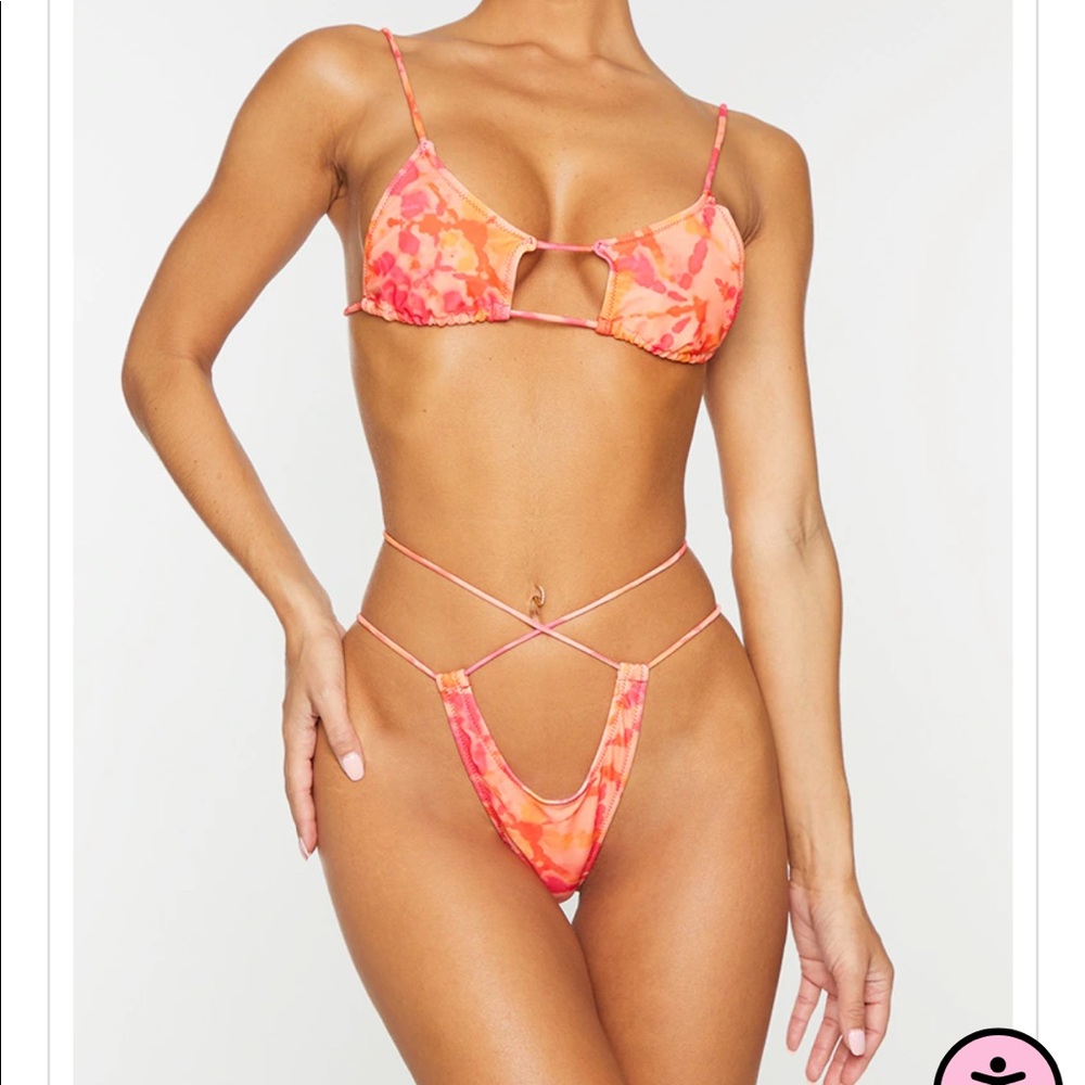 Pink Tie Dye Bikini
